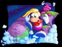 une photo d'Ã©cran de Rayman (Playstation) sur Sony Playstation